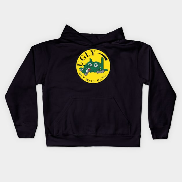 A10 Warthog Kids Hoodie by MBK